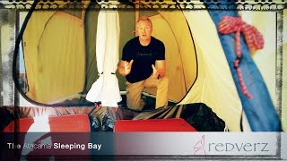 Inside Sleeping Bay of the Atacama Expedition Tent from Redverzcom [upl. by Aoket437]