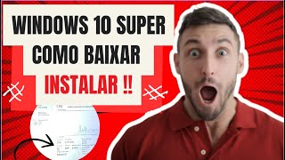 WINDOWS 10 SUPER AIO OTIMIZAD  Gleison Lima [upl. by Ashti]