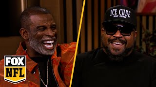 Ice Cube encourages Deion Sanders to be head coach of the Las Vegas Raiders  We got time today [upl. by Kinny]