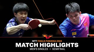 Tomokazu Harimoto vs Lin Shidong  MS SF  WTT Finals Fukuoka 2024 [upl. by Anaahs]