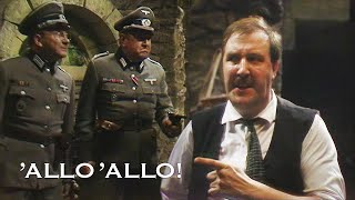 René Gets Caught Hiding The Englishmen  Allo Allo  BBC Comedy Greats [upl. by Yrkcaz]