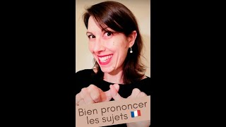 38 je tu nouszallons bien prononcer 🗣 les sujets🇫🇷 tutoriel [upl. by Neruat]