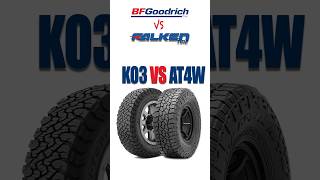 BFG KO3 VS FALKEN WILDPEAK AT4W KO3 AT4W bfgoodrich [upl. by Christi748]