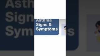 asthma signs symptoms plzsubscribemychannel 100subscribers [upl. by Nettle404]