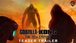 GODZILLA X KONG The New Empire  Teaser Trailer 2024 Warner Bros [upl. by Franky473]