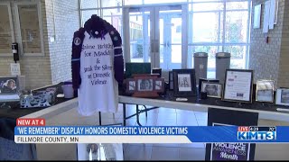 Fillmore County remembering victims of domestic violence across Minnesota [upl. by Lanevuj]