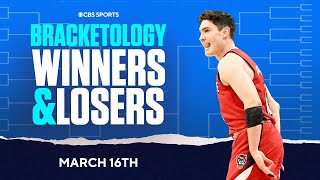 College Basketball Bracketology WINNERS amp LOSERS before Selection Sunday  CBS Sports [upl. by Irabaj346]