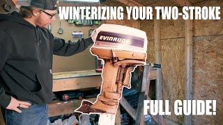 How To Winterize Your JohnsonEvinrude 20hp OUTBOARD All TwoStrokes  UPDATES [upl. by Gifford]