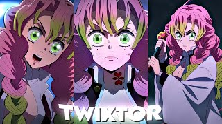 Mitsuri Kanroji Twixtor Clips For Editing  WithWithout RSMB Demon Slayer Season 3 Episode 9 amp 10 [upl. by Ellezig388]