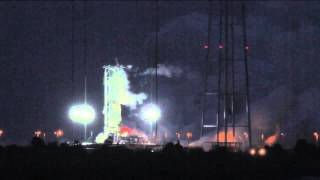 Antares Hot Fire Test February 22 2012 [upl. by Fotina]