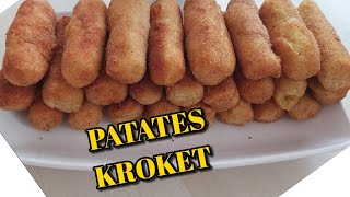 PATATES KROKET ✅NASIL YAPILIR 💯 KARTOF KROKETLERİ RESEPTİ [upl. by Anyd]