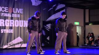 SHUFFLE  DANCELIVE 2015 FINAL [upl. by Airel133]