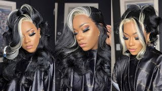 How To Install A Synthetic Lace Front Wig 13x4  Sensationnel What Lace  ADANNA  DETAILED  47 [upl. by Malloy]