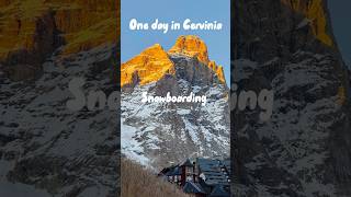 CERVINIA snowboard snowboarding [upl. by Bussey814]