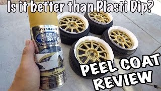 Rustoleum Peel Coat Review  0407 STI BBS Wheels [upl. by Dagley]