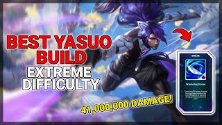 The BEST Yasuo Swarm Build For EVERY DIFFICULTY  LEAGUE OF LEGENDS PVE GAME MODE [upl. by Padget]