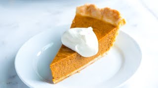 Easy Pumpkin Pie Recipe [upl. by Anastassia]