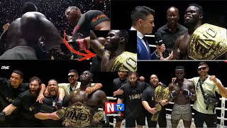 Reug Reug nouveau champion du monde de MMA  Découvrez ses premiers mots après son sacre [upl. by Limay82]