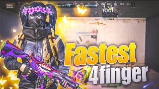 Fastest 4Finger ⚡️ Claw With Max Gyroscope  Clutches amp Gameplay BGMI [upl. by Linskey286]