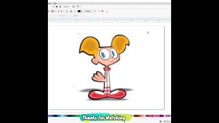 How to Draw Dee Dee  Dexters Laboratory Cartoon [upl. by Vizzone]