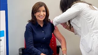 Governor Hochul Delivers a PSA on the COVID19 Vaccine [upl. by Nauqahs]