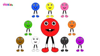 Learn 10 Colors  Colors Song for Kids  Preschool Chant [upl. by Goodrow]