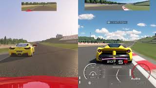 Racing against strongest AI comparison  GT Sport vs Assetto Corsa  PS4 [upl. by Elysha651]