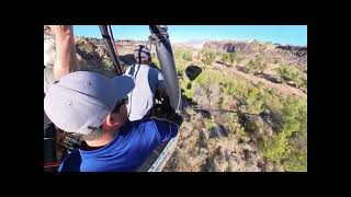 Virgin River Canyon Flight at RR Roasters [upl. by Aleciram]