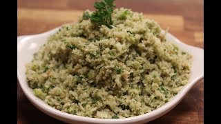 Grain Free Cauliflower Rice  Indian Rice Recipes  Sanjeev Kapoor Khazana [upl. by Llebiram]