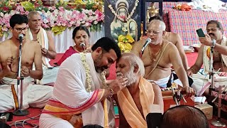 AHO MADHURA DANCING BY KADAYANALLUR SRI RAJAGOPAL DAS BHAGVATHAR amp CUDDALORE SRI GOPI BHAGAVATHAR [upl. by Arratoon]