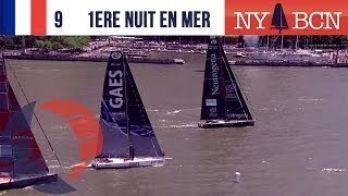 Première nuit en mer pour la New York to Barcelona Race [upl. by Ophelie90]