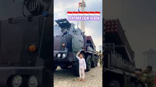 TENTARA CILIK KEREN🇮🇩tentaraciliktentarakerenlittlearmytnikomandotankarmynkritrukhelibeko [upl. by Beth]