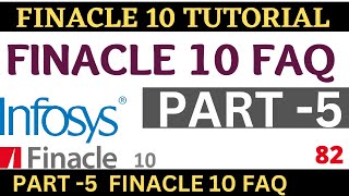 Finacle 10 FAQ Part5  Finacle 10 Tutorial  Learn and gain [upl. by Volotta]