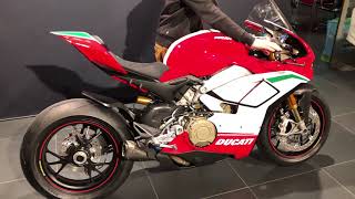 Ducati Panigale V4 Speciale Sound Check Akrapovic full Titanium Racing Exhaust [upl. by Melgar959]