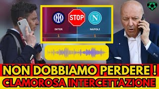 INTERCETTAZIONE SHOCK ROCCHI MAROTTA quotNon dobbiamo perdere assolutamente contro il Napoliquot [upl. by Travax]