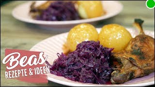 Rotkohl Rezept  Omas klassischer Apfelrotkohl [upl. by Hagai]