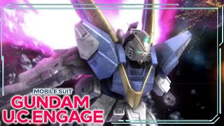 Mobile Suit Gundam UC ENGAGE  V2 Gundam M0249 FULL MATCH [upl. by Nageam860]