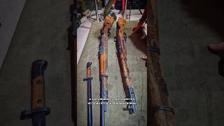 Kar98K amp Карабин Мосина обр 1944 г shorts history ww2 kar98 mosinnagant оружие [upl. by Faxun521]