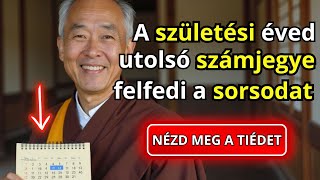 Sürgős A születési éved utolsó számjegye rejti a sorsodat  Buddhista tanítások [upl. by Salomie991]