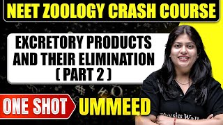 EXCRETORY PRODUCTS AND THEIR ELIMINATION Part 2 All Concepts Tricks amp PYQs  NEET Crash Course [upl. by Frissell859]