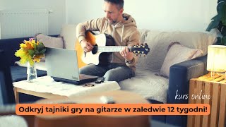 Kurs dla początkujących gitarzystów  nauka OD PODSTAW 🎸🔥 [upl. by Nnairol]