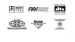 Dolby Digital SDDS DTS MPAA Kodak IATSE Credits [upl. by Peednam]