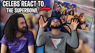 Celebrities React To Super Bowl Halftime Show 2022 Eminem Dre Kendrick Snoop Mary J REACTION [upl. by Shanly304]