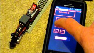 DIY dcc train control with PIC chip and Android app over bluetooth to control [upl. by Grane807]