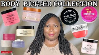 MY BODY BUTTER COLLECTION 2024  TREE HUT  FENTY  PHILOSOPHY  SOL DE JANEIRO amp MORE [upl. by Kruse]