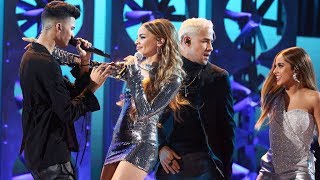 Díganle  Leslie Grace Becky G CNCO Tainy Remix Lyrics Video 💦 [upl. by Ahsaf640]