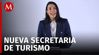 Josefina Rodríguez Zamora será la nueva secretaria de Turismo quotMéxico será un éxito turísticoquot [upl. by Meeharb]