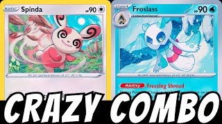 Spinda  Froslass Deck  Pokémon TCG Live  Twilight Masquerade [upl. by Dor]