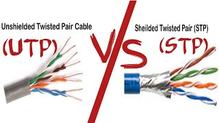 UTP vs STPdifference between UTP and STPEthernet cablesunshielded twisted pair vs shielded pair [upl. by Dickinson752]