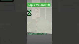 Top 5 melones en melón Sandbox melonplayground melon meme humor xd [upl. by Drusus]